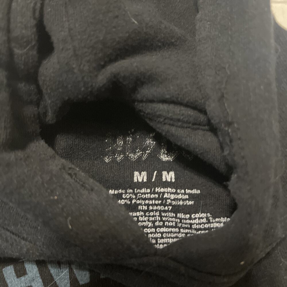 AC/DC Hoodie Men's Size Medium DC Logo Rock Hooded Sweatshirt Unisex Rock - Picture 5 of 6